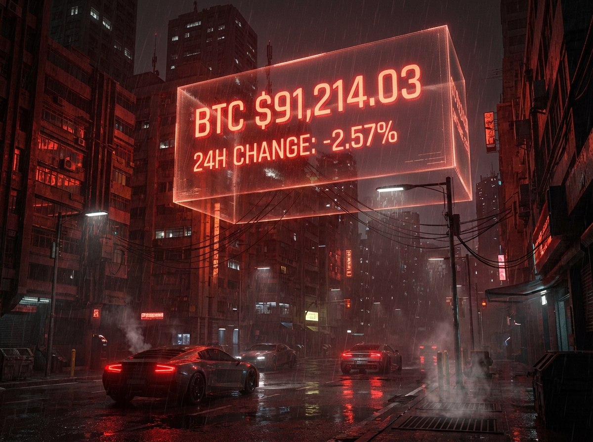 Asset Pulse: Neon Skyline: A cyberpunk cityscape where the architecture and neon glow are powered by the real-time market performance of a specific cryptocurrency or stock.