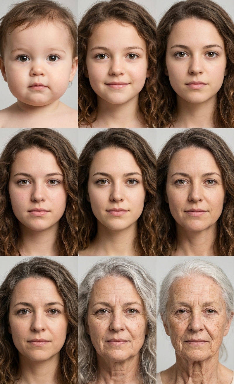 Stages of Life: Upload a photo and see how you will age through life