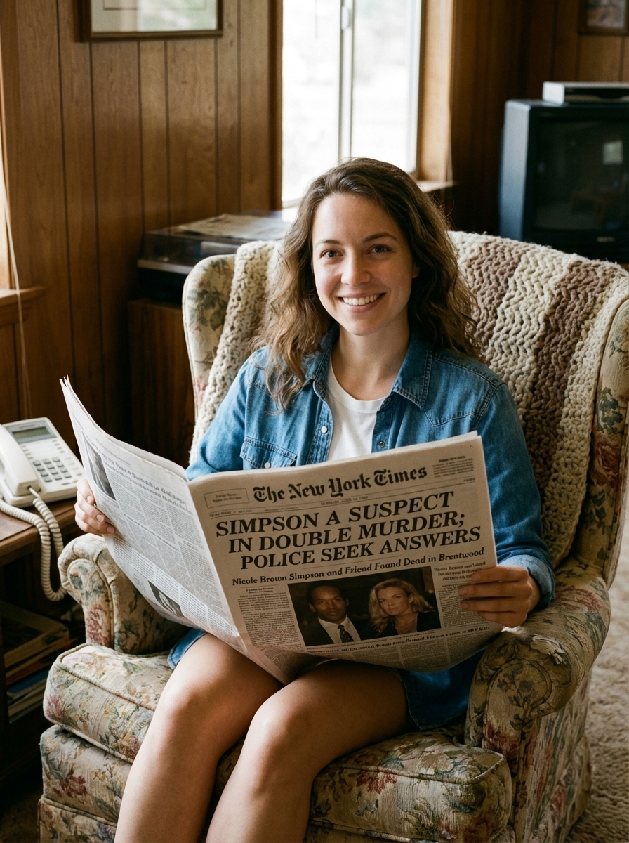 The Day I Was Born: A personalized, photorealistic portrait of you reading a newspaper from the exact day you were born. The headline is sourced from real historical data, and the entire scene from your clothing to the photo quality is rendered in the authentic style of that specific era.
Upload an image of yourself, ideally full body, and enter your birth date to be transported back in time!